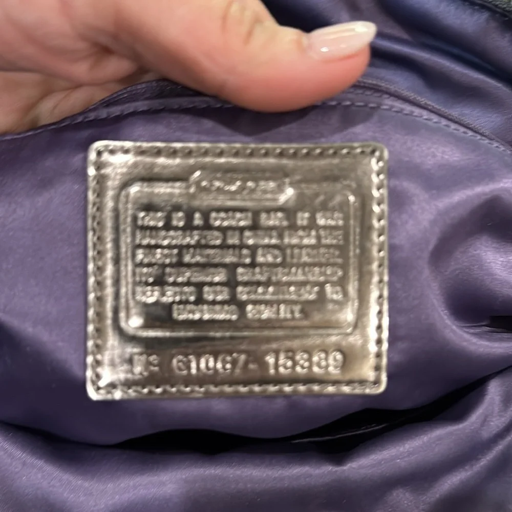 Silver Coach Bag - Picture 5 of 6